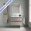 Mueble de baño Sansa suspendido 2 cajones promocion de Royo